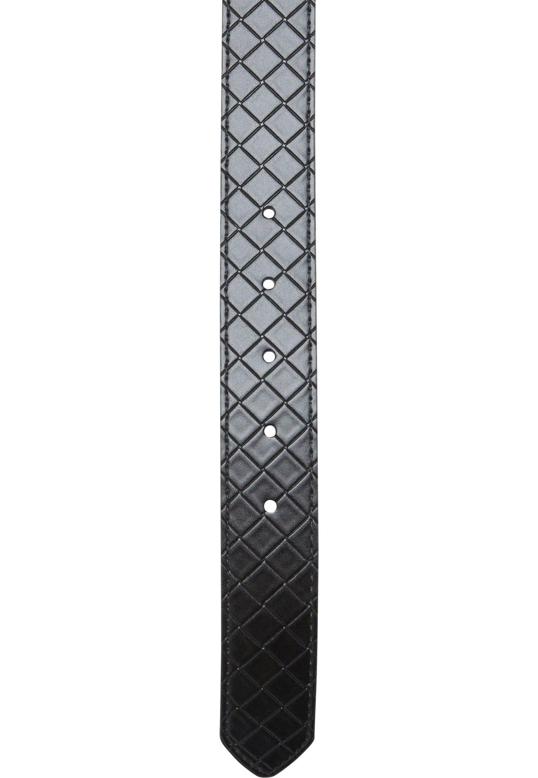 Urban Classics riem - zwart zilver