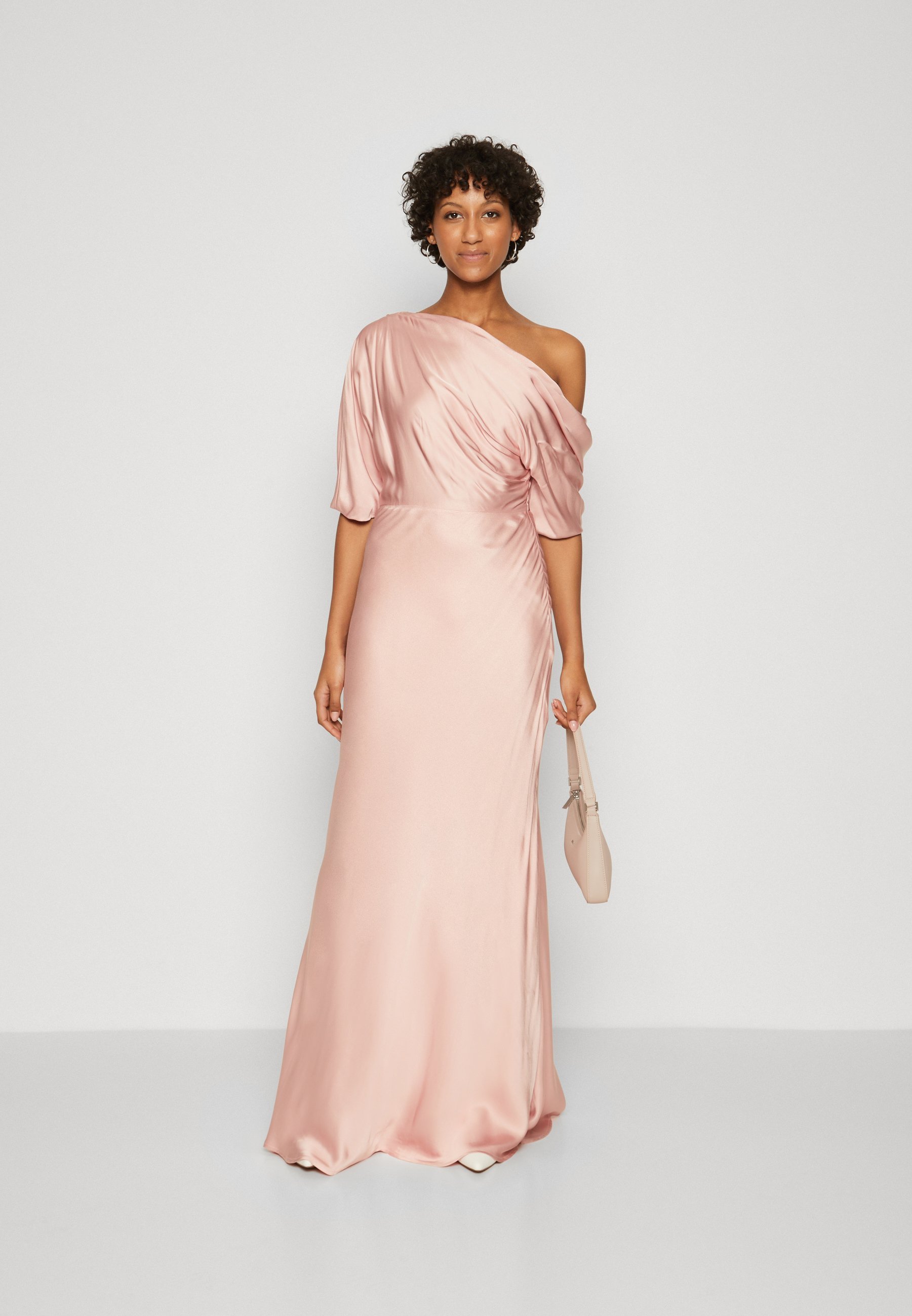 Malina MARISA ASYMMETRIC - Společenské šaty - blush