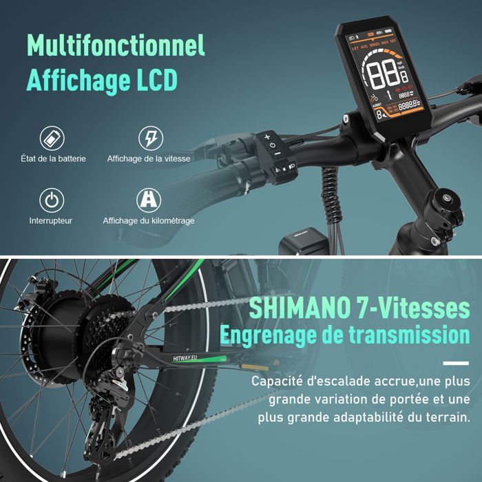 HITWAY Vélo Électrique 26