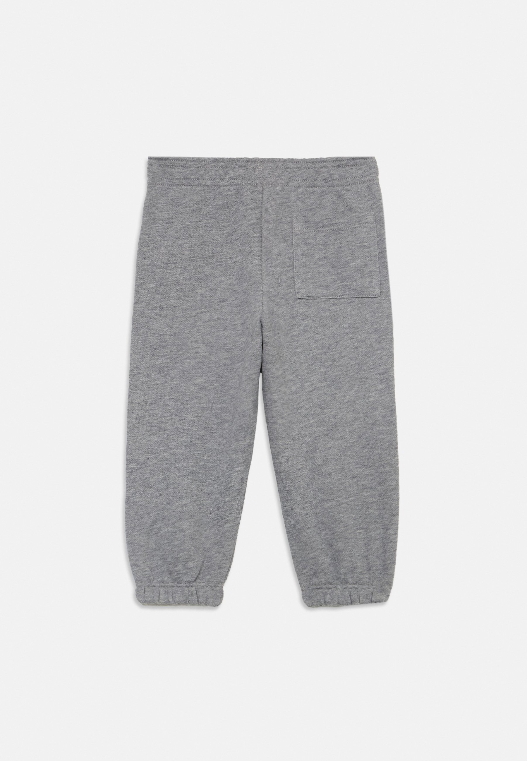 Versace PANT LOGO KIDS PRINT UNISEX - Spodnie dresowe - szare/białe