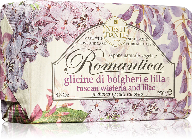 Nesti Dante Romantica Toscaanse Blauweregen & Lila natuurlijke zeep