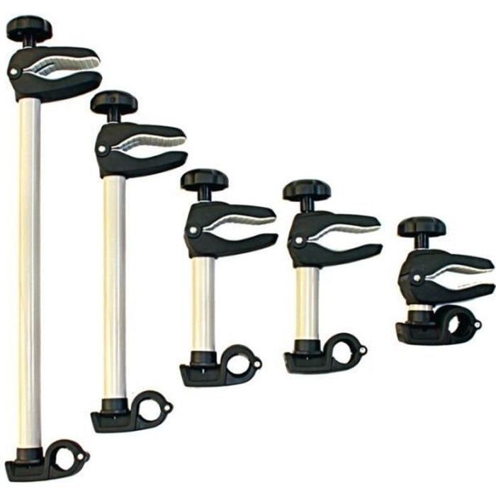 Short Door Mounting Arm - PERUZZO - Premier 3D - Silver/Black - One Size - 2 Year Warranty
