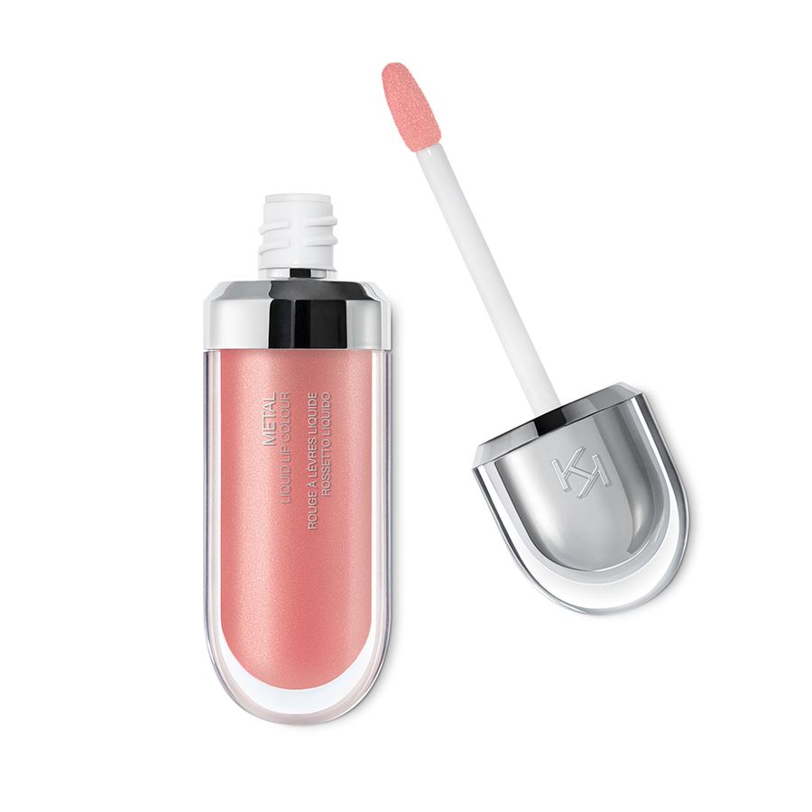 Metalni tekući ruž za usne 01 Rosy Nude