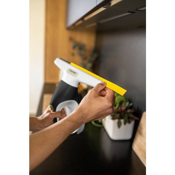 KARCHER WV 3 Comfort Care - Limpiacristales - Escobilla XL de 280 mm - Autonomía de la batería: 35 min - Limpia hasta 105 m²