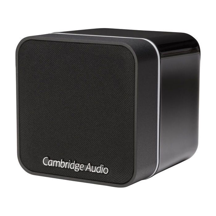 Enceinte satellite - CAMBRIDGE - Minx Min 12 - Noir - 1 voie close - Son exceptionnel