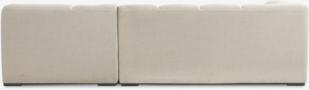 ALLESE sofa s ALLESE dnevnim ležajem, desni, bež tkanina
