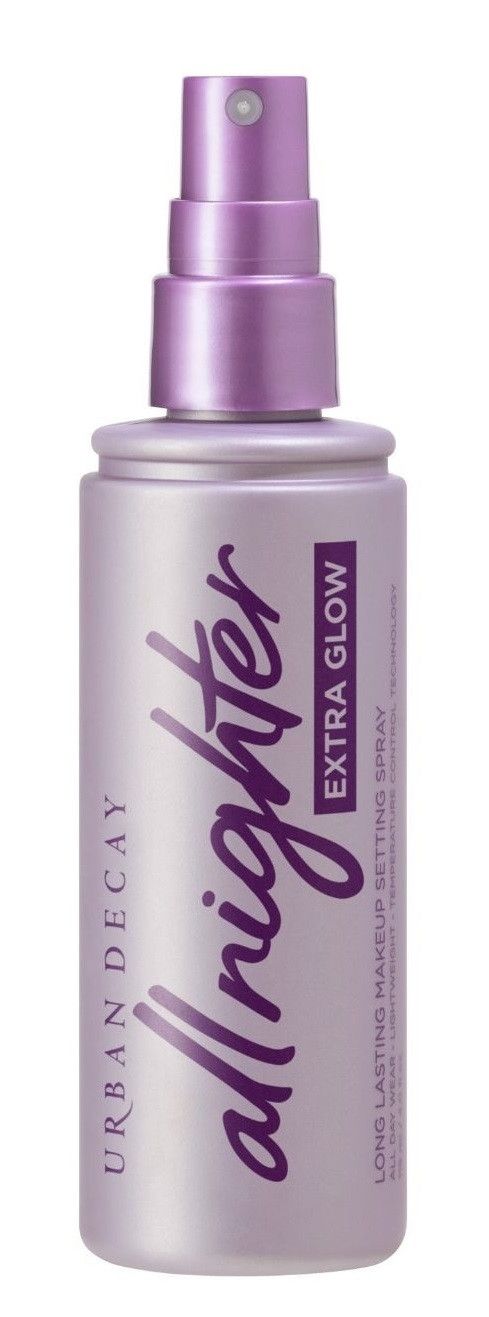 Sprej za fiksiranje šminke All Nighter, sprej za fiksiranje šminke Extra Glow Luksuzni sprejevi za fiksiranje šminke