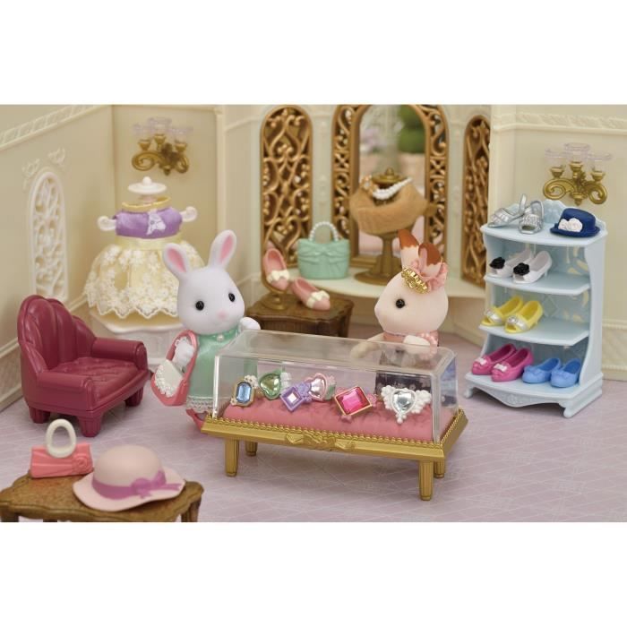 Miniaturfiguren – SYLVANIAN FAMILIES – 5647 – Modekoffer und große Schwester Schneehäschen