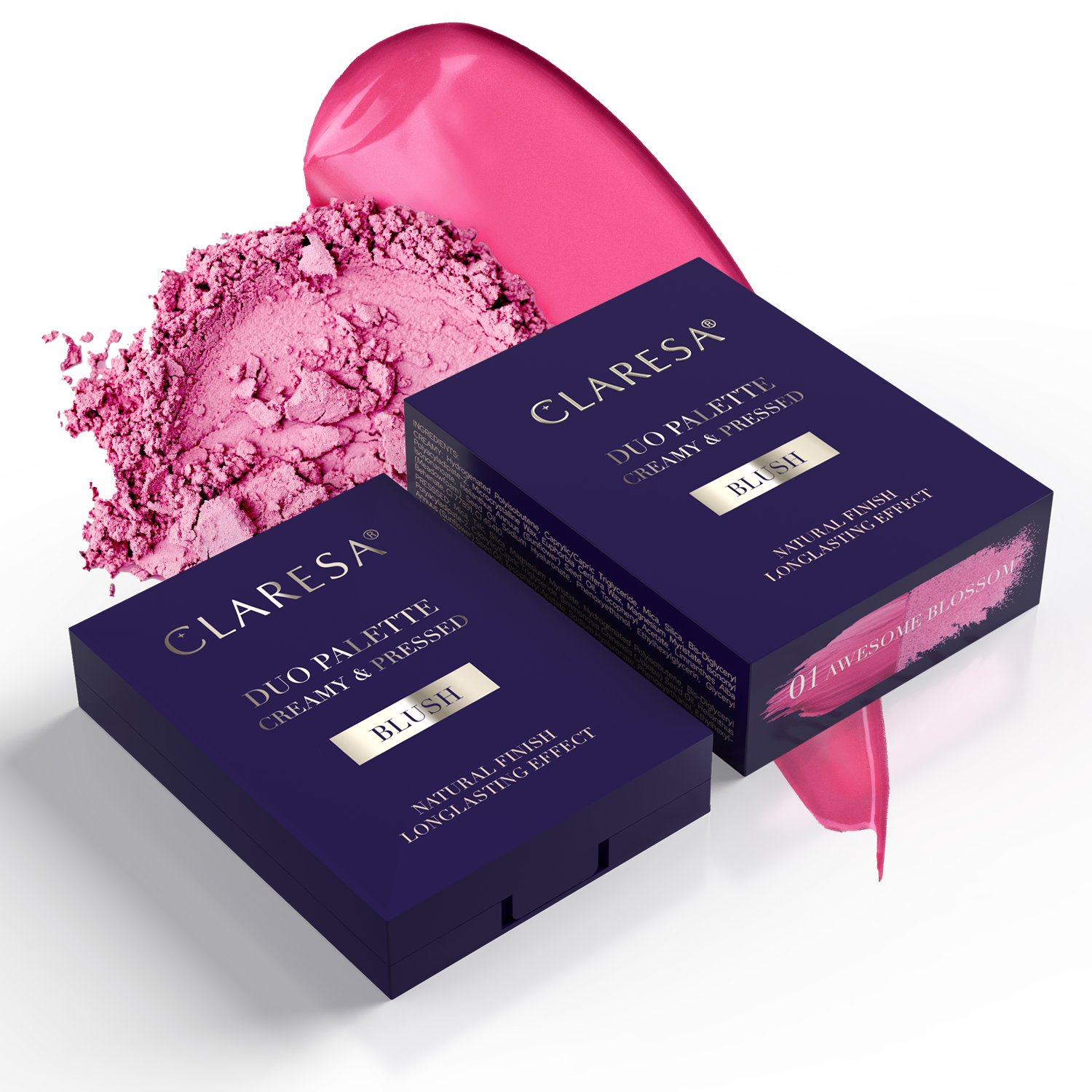 Claresa DUO PALETTE BLUSH