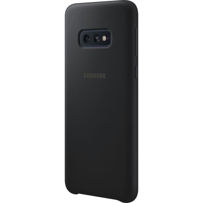 Samsung Coque Silicone S10e ultra fine - Noir