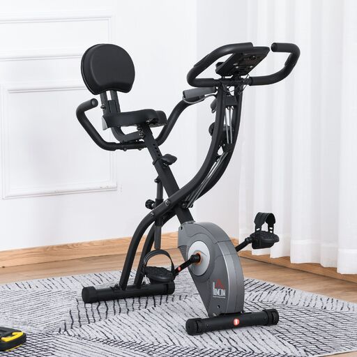 Homcom Klapp-Heimtrainer, 1,5 kg Trägheitsgewicht