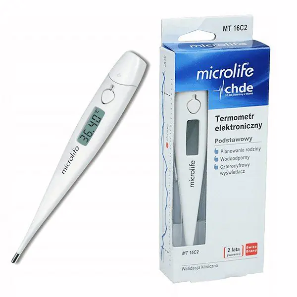 Microlife MT 16C2, Termometr elektroniczny podstawowy