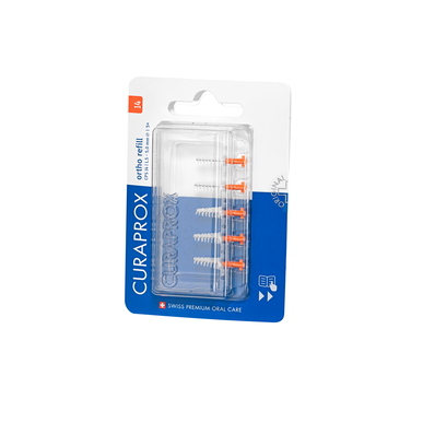 Curaprox CPS Ortho Orange nadomestne medzobne ščetke 5 kosov 5 kosov