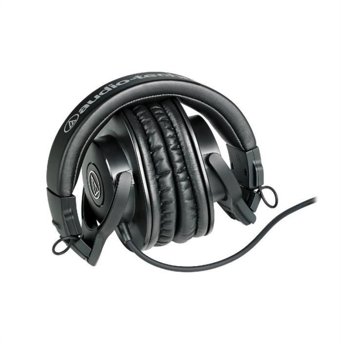 Cuffie da studio - Audio Technica - ATH-M30x - Nero opaco - Circumaurali - Neodimio