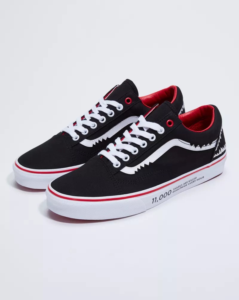 Vans X Saving Our Sharks Old Skool Shoe