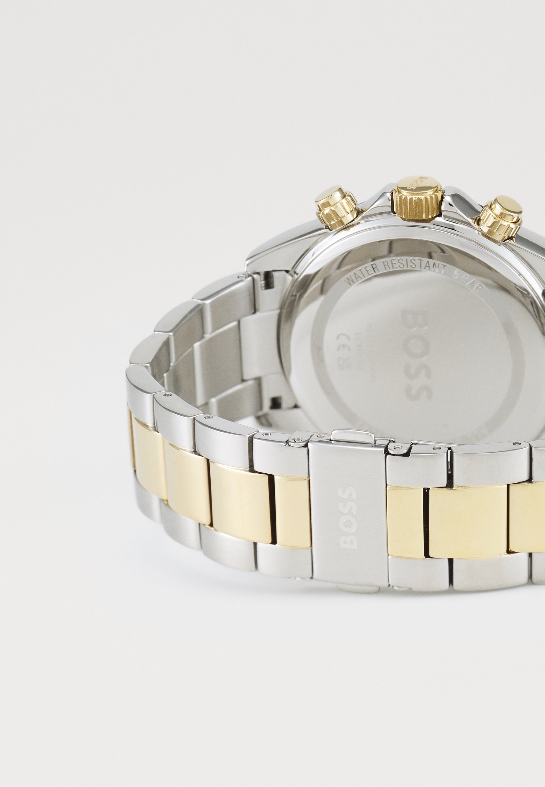 BOSS HERO - Chronograafhorloge - zilverkleurig/goudkleurig/zwart