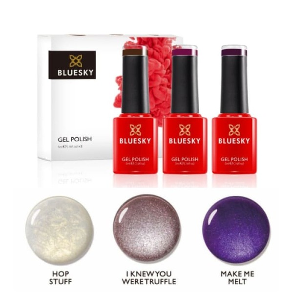 Bluesky Mini Trio -setti Suklaanrakastaja - 5ml