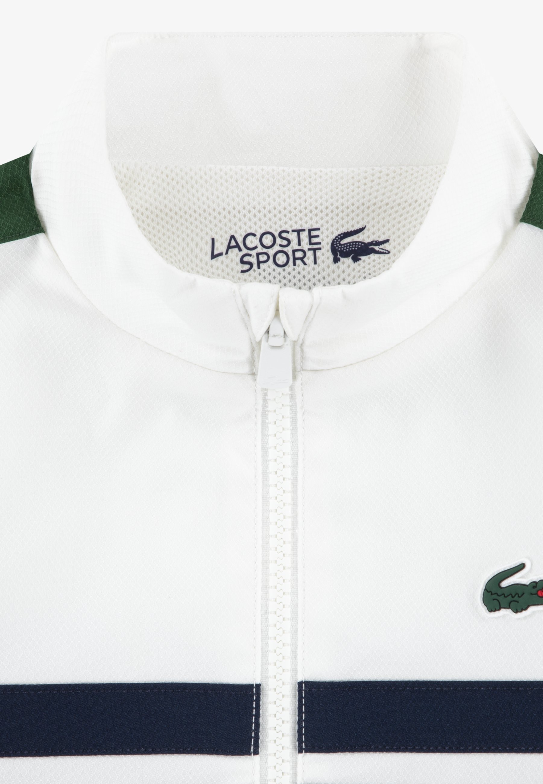 Lacoste FRONT STRIPE TRACK - Trainingspak - farine