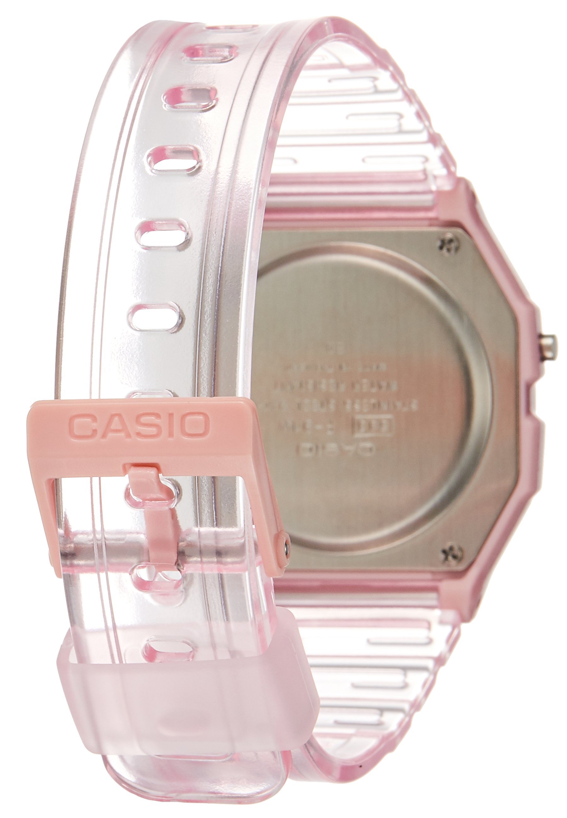 Casio F-91WS-4EF - Digitální hodinky - růžová