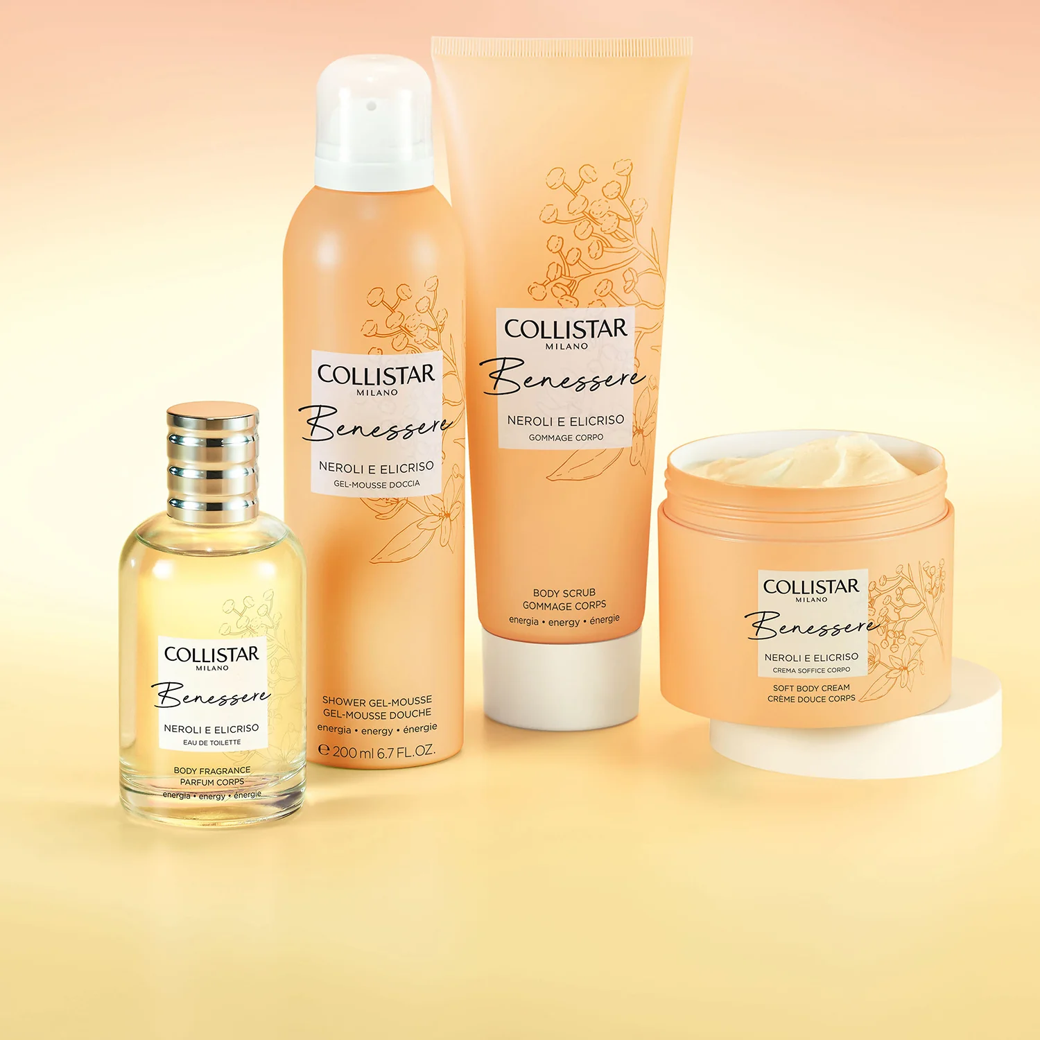 Benessere Neroli e Elicriso Eau de Toilette - Eau de Toilette, Acqua Aromatica