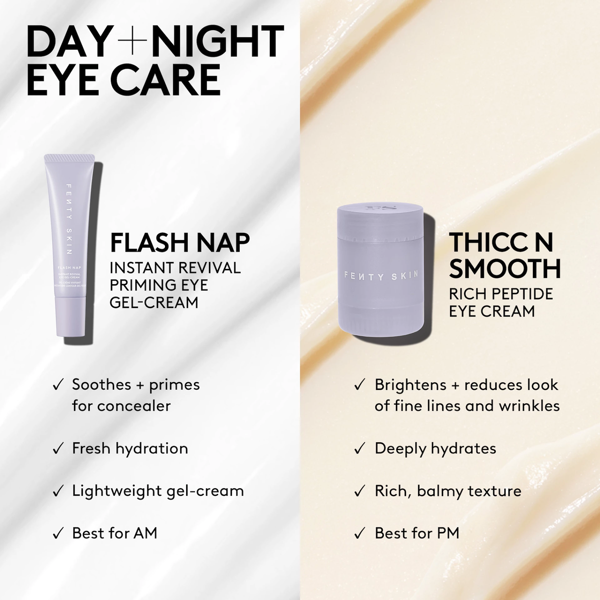 Cremă de ochi Thicc N Smooth Rich Peptide 15 ml - Fenty Skin
