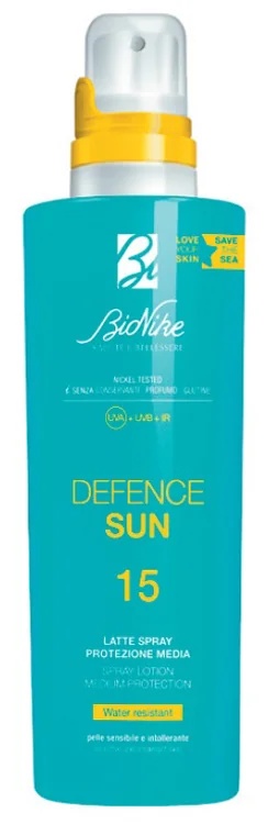 BIONIKE Bionike Defense Sun Milk Spray SPF 15 200 ml waterproof
