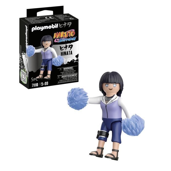 PLAYMOBIL - Naruto Shippuden - Hinata - Figurine de ninja avec accessoires