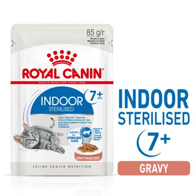 Royal Canin Indoor Sterilised 7+ mártásban