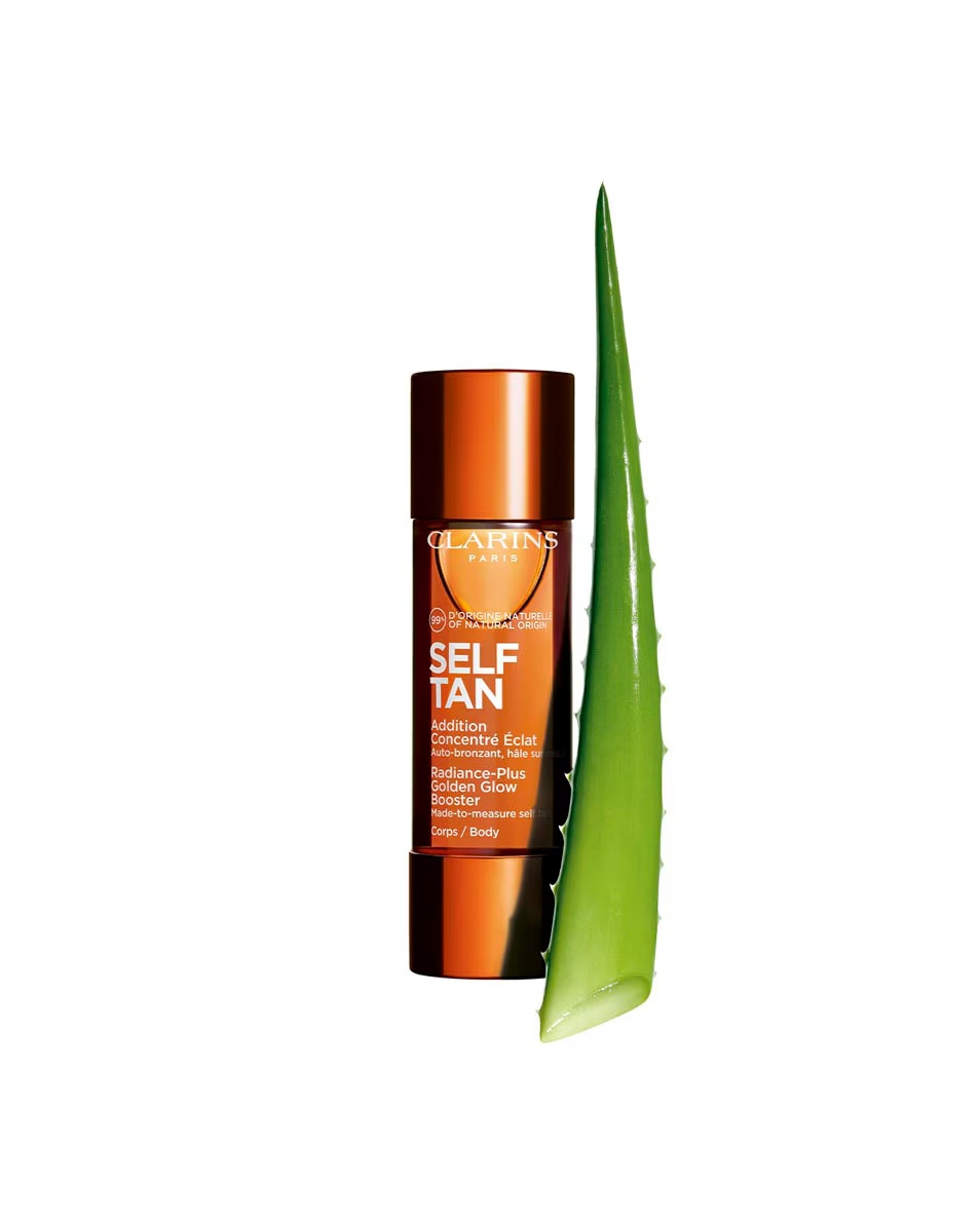 CLARINS Autobronzant Radiance-Plus Booster de strălucire aurie pentru corp