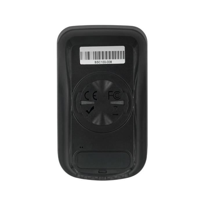 Igpsport BCS100S GPS-computer - Strava Speed - Svart - Voksen - Unisex - Landeveissykling