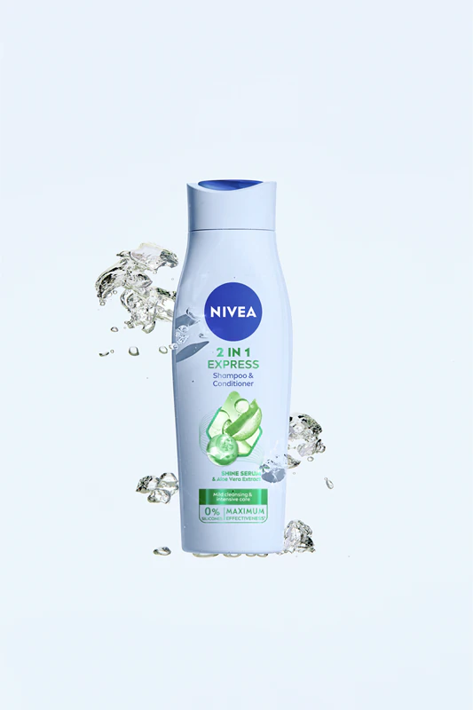 NIVEA 2 em 1 Care Express Proteção e Hidratação Shampoo e Condicionador 2 em 1