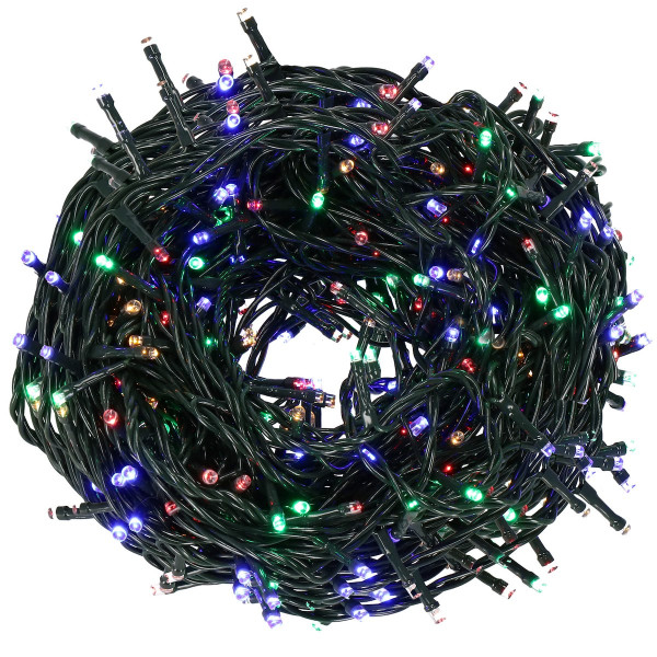 Lampki choinkowe 1000 Led multikolor 81,5 m oświetlenie IP44