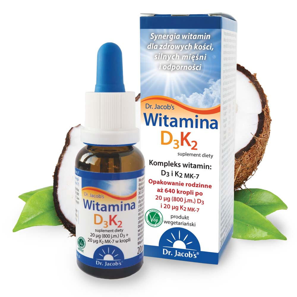 Dr. Jacobs Vitamina D3K2