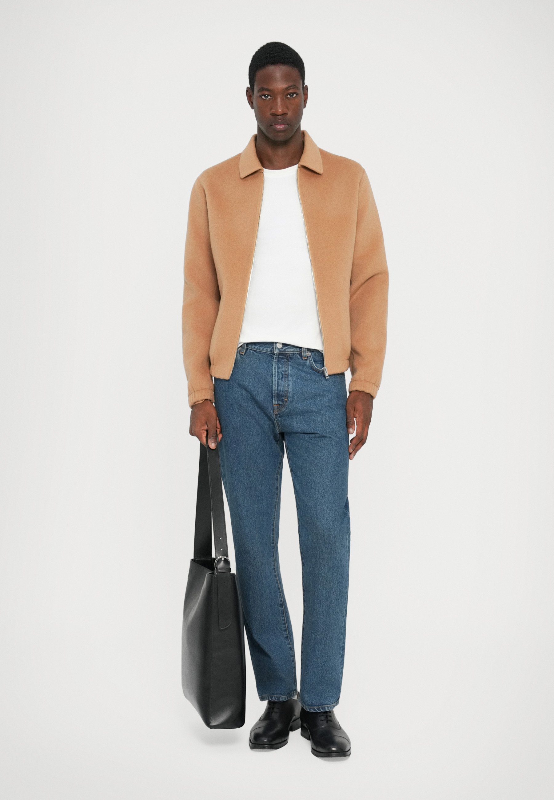 Filippa K DOUBLE' COACH - Giacca chiara - cammello scuro