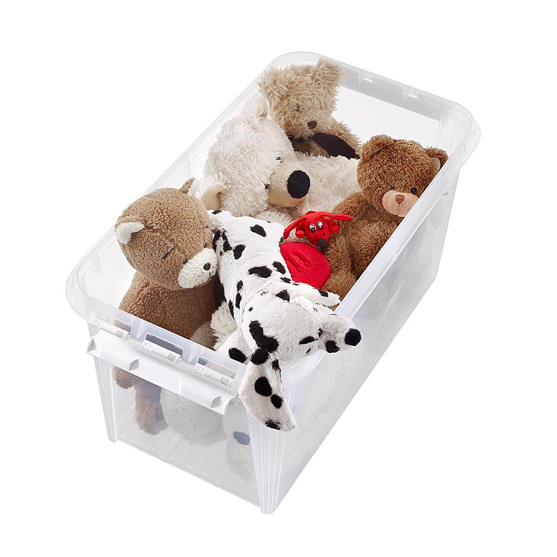 Smartstore Oppbevaringsboks SmartStore™ med lokk og hjul 70 l Home L72 x B40 x H38 cm