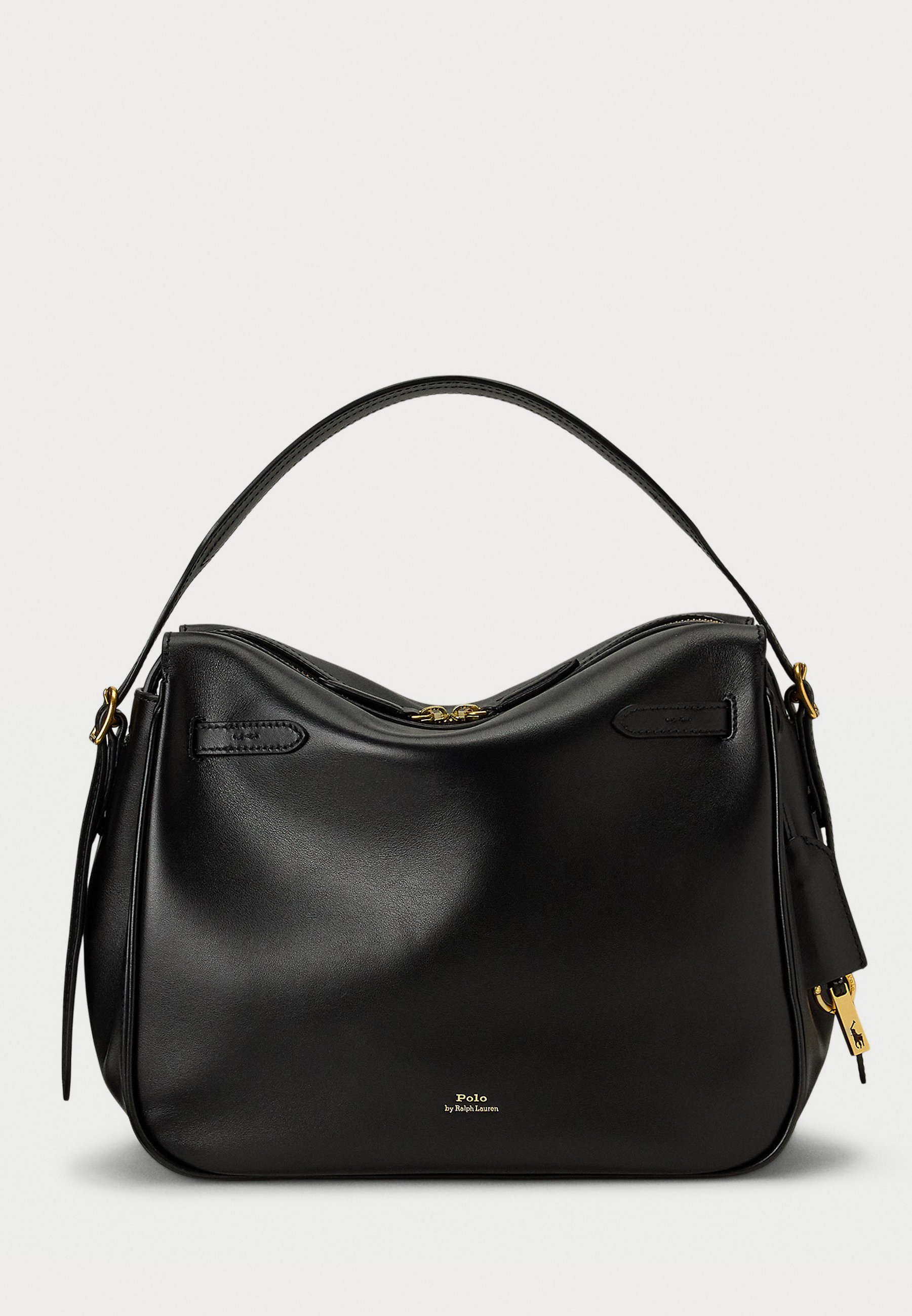 Polo Ralph Lauren Polo ID leren handtas - zwart