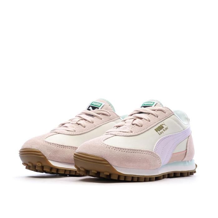 Puma Easy Rider Kids Ps Girls' Beige/Pink Sneakers