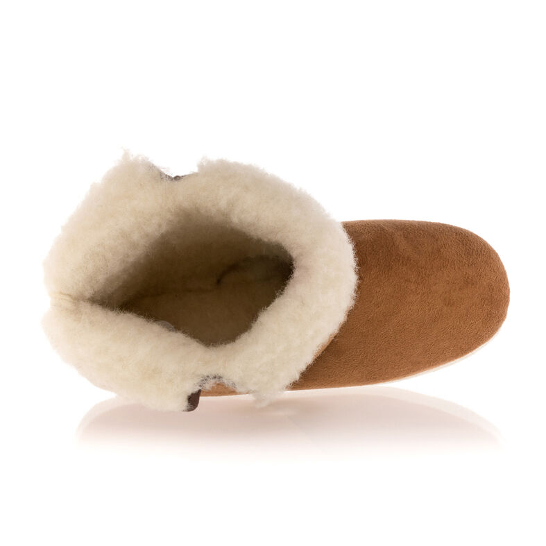 Pantuflas marrones para mujer