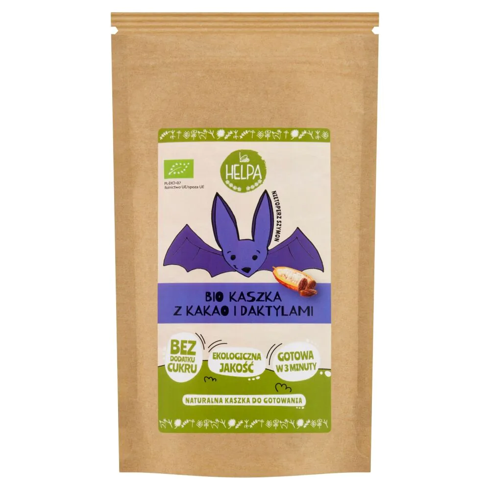 Helpa Bio - Kaszka orkiszowo-owsiana z kakao i daktylami 200 g
