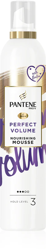 Mousse capilar Pantene Pro-V Volume Perfeito para volume e espessura