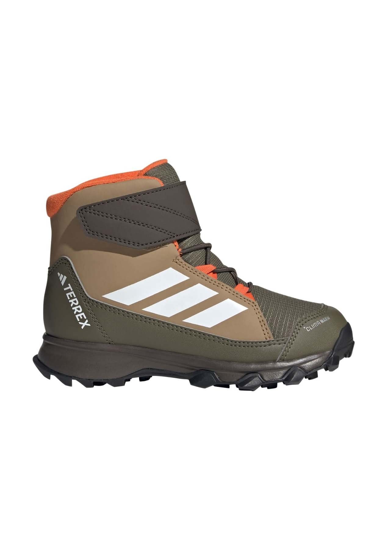 Adidas Terrex UNISEX - Winterlaarzen - karton/ftwr wit/semi impact oranje