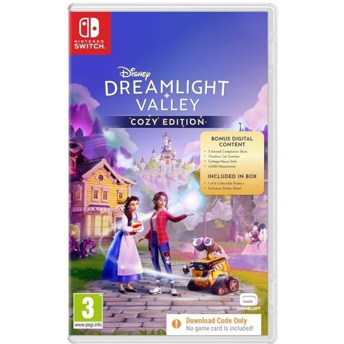 Disney Dreamlight Valley Cozy Edition - Gioco per Nintendo Switch (Codice in una confezione)