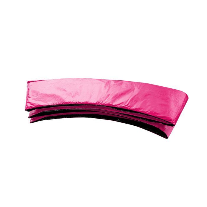 Cama elástica Aga SPORT TOP de 180 cm, color rosa, con red de seguridad.