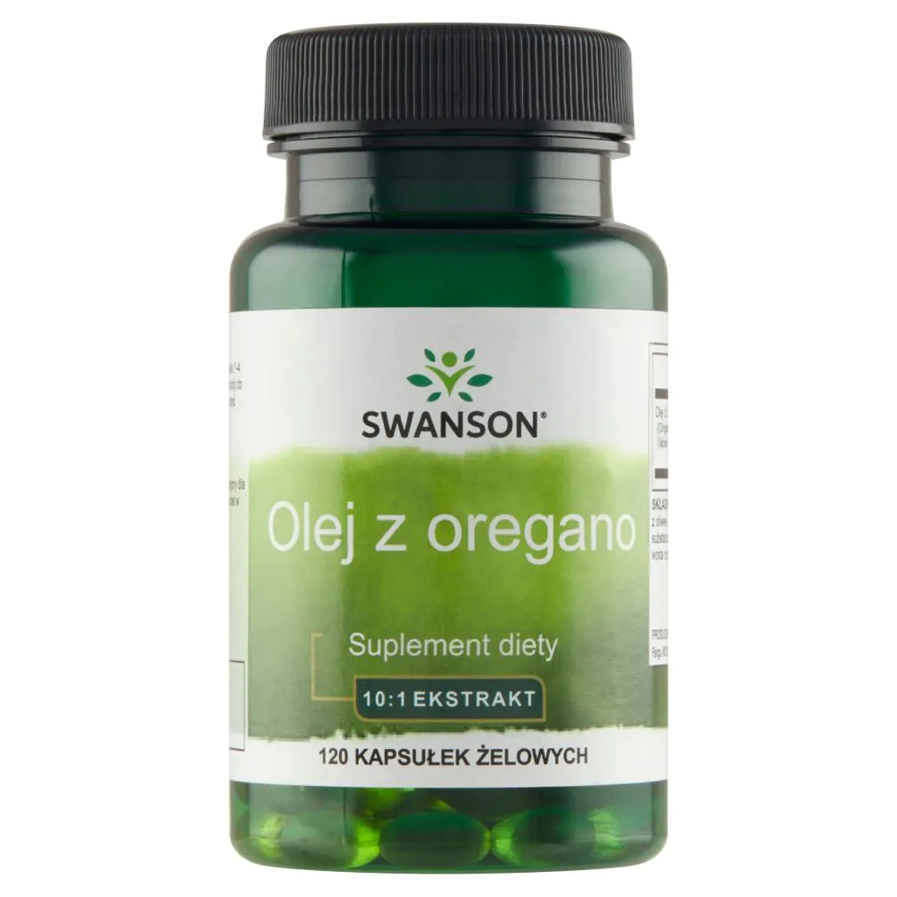 Swanson Olej z oregano 150 mg Kapsułki
