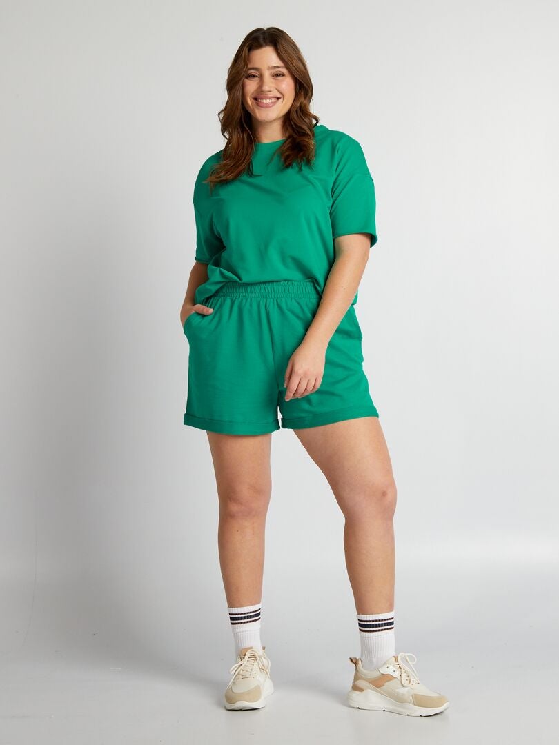Effen pak T-shirt - GROEN