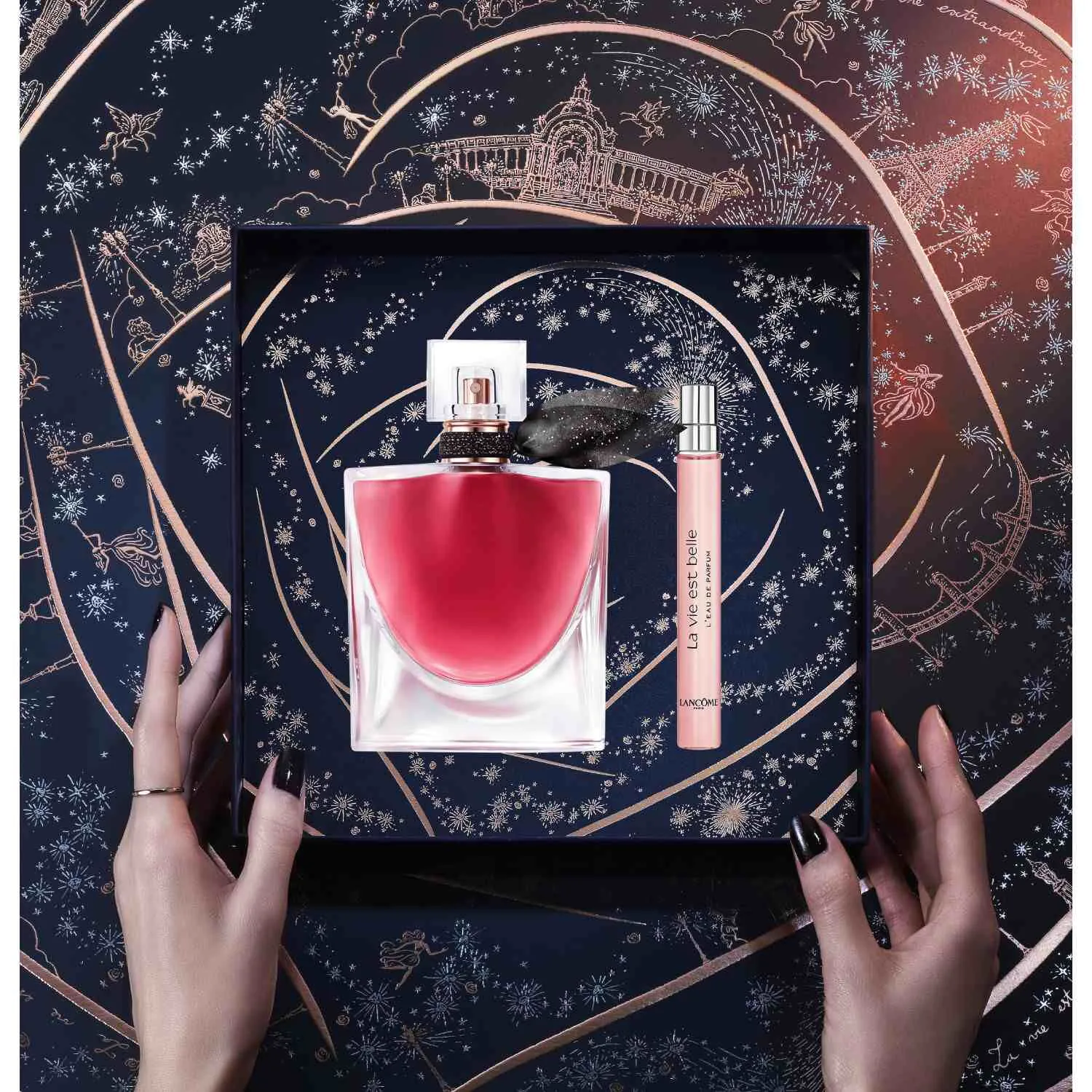 Lancôme Zestaw prezentowy dla niej z zapachem La Vie Est Belle L'Elixir i miniaturką La Vie Est Belle
