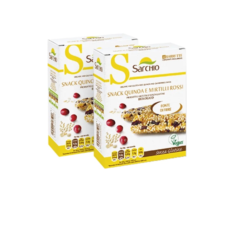 SARCHIO Quinoa/bosbessensnack Ro 80 g