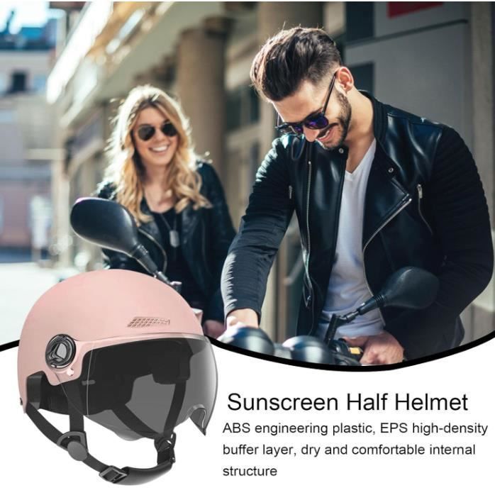 Casque Trottinette Electrique - Rose - Pour Adultes Et Jeunes - Taille 54-62 Cm
