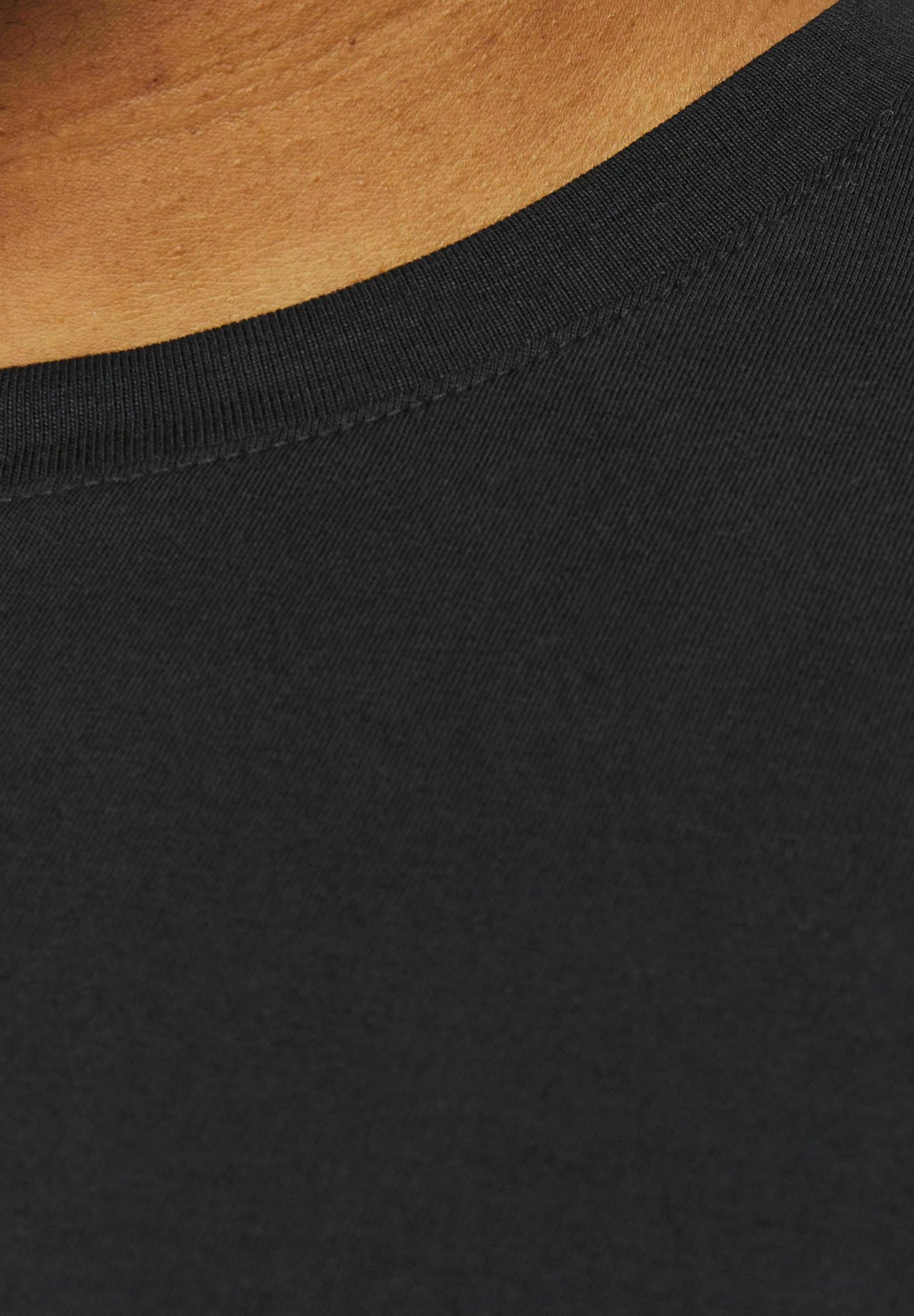 Camiseta preta com estampa do logotipo da Jack & Jones