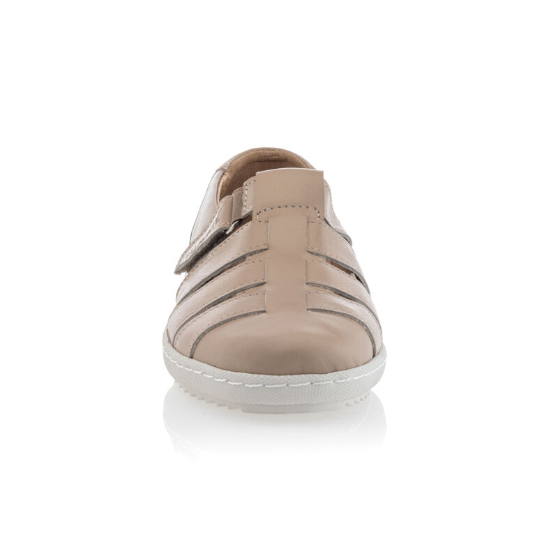 Zapatos cómodos para mujer color beige